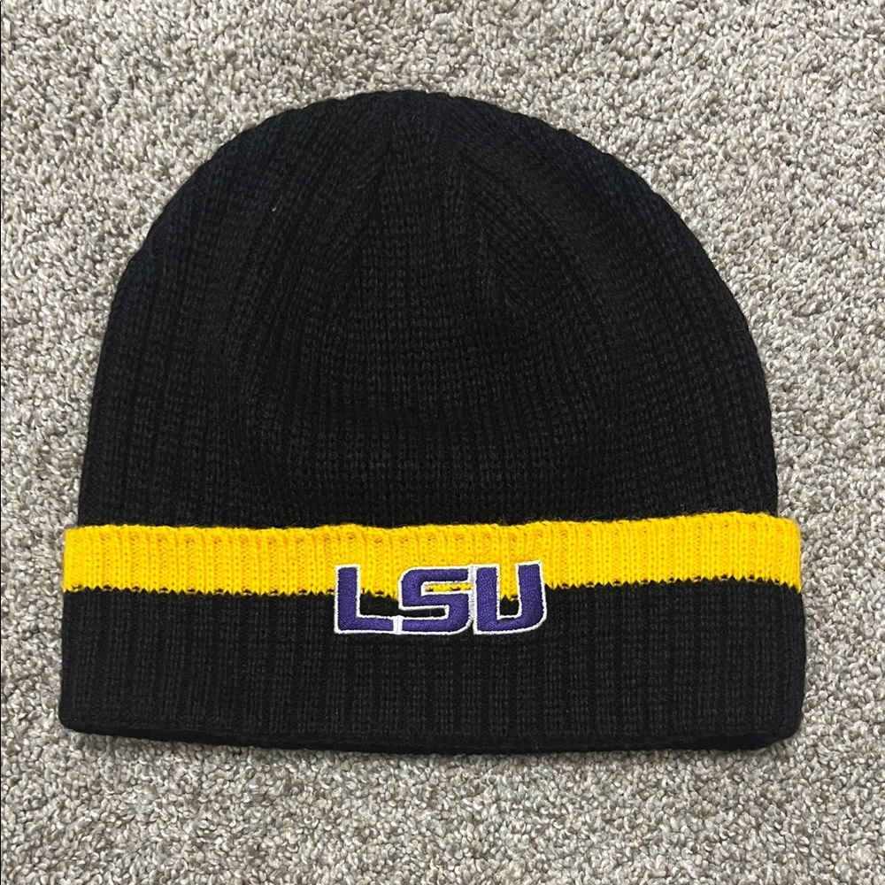 LSU Black and Gold Beanie